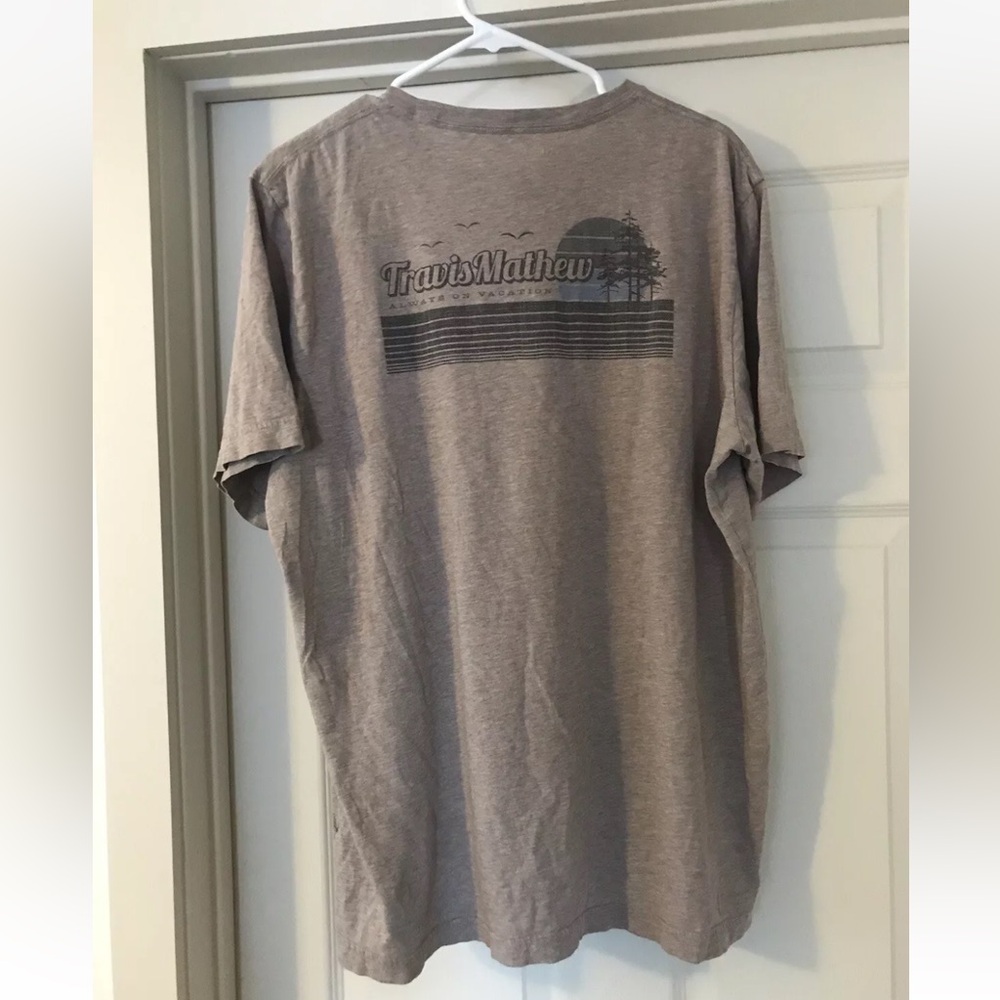 Travis Mathew Fish Not Found T-shirt Tee XL